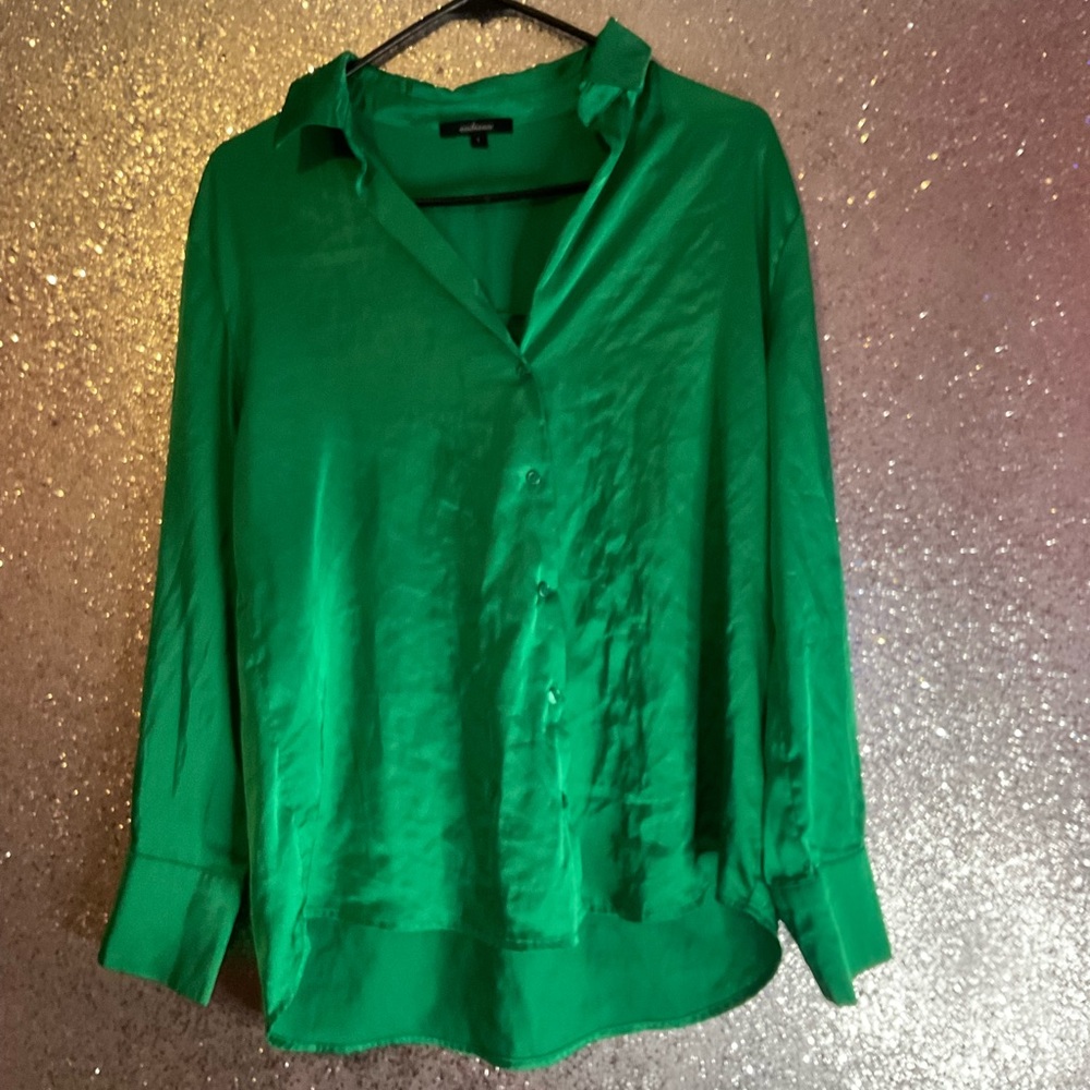 Silk Button Up